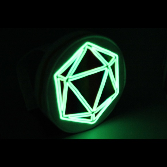 Light Up Holographic Shell Backpack - Picture 8 of 8